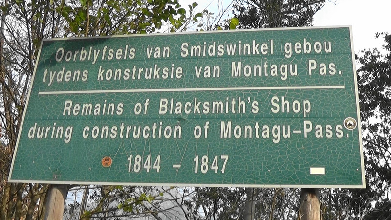 Official information on the Montagu Pass