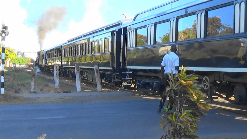 The luxury excursion steam train runs Tuesday(lucky us) and Fridays