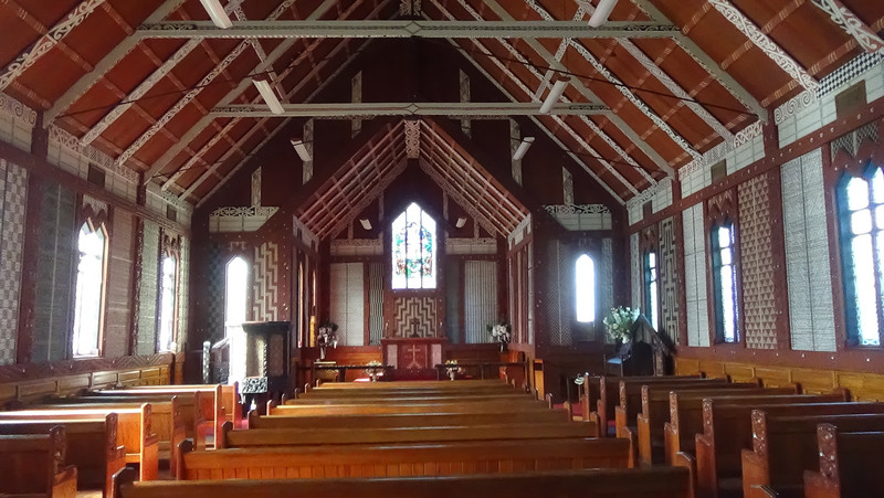 Anglican church at Tikitiki