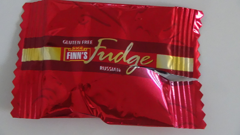 Russian Fudge courtesay of Air NZ