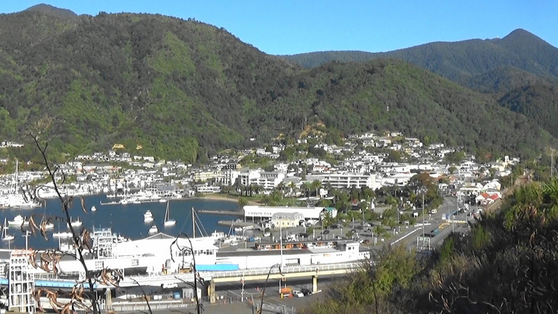 Picton from Queen Charlotte Scenic Drive