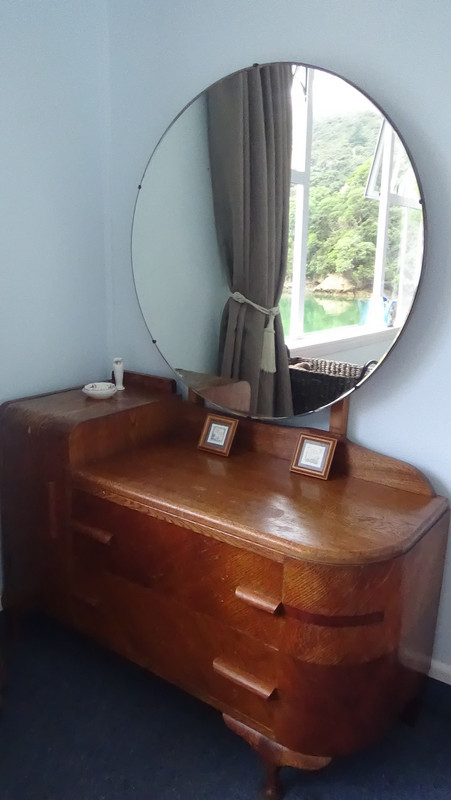 An example of the period furniture in the bedroom