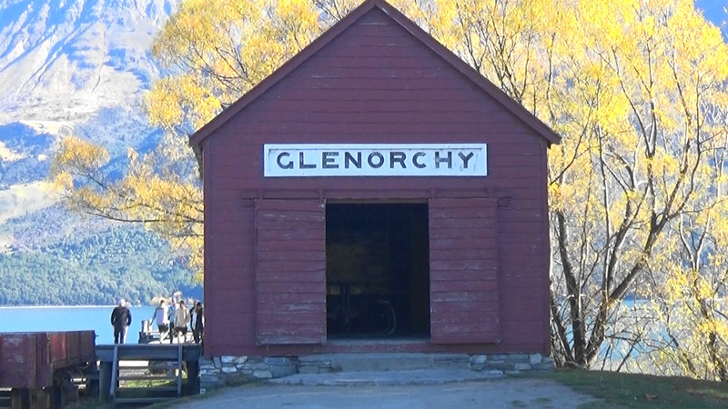 Original Glenorchy rail head building