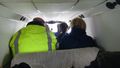 Passengers in front of us