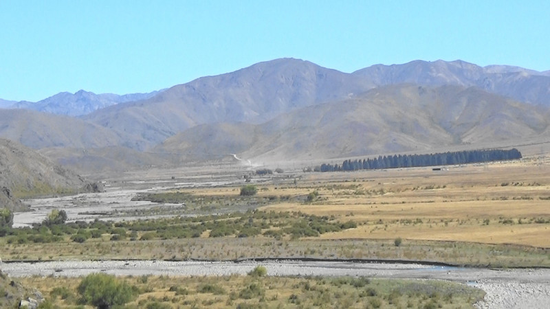 View southwards from Wards Pass,Molesworth Station