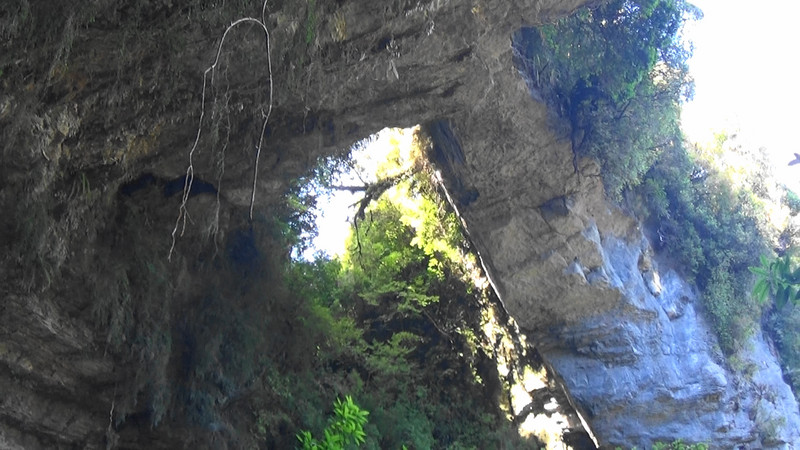 The Oparara Arch opening