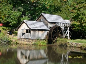 Mabry Mill on the Blue Ridge parkway