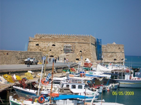 The Venetian fort at the old harbour entrance