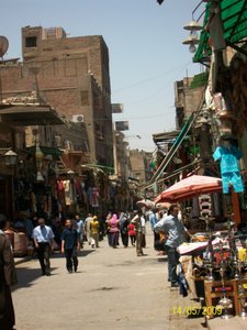 The early part of the bazaar,Cairo