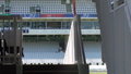 Through the fence at Lords Cricket ground