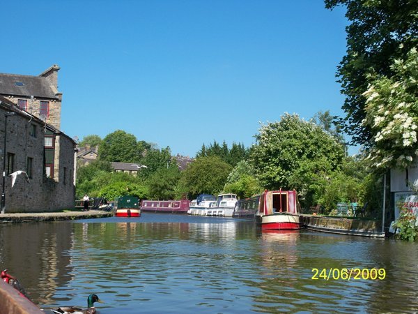 The canal at Skipton