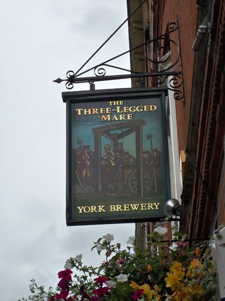 We are back in England,look at the name of the pub!!