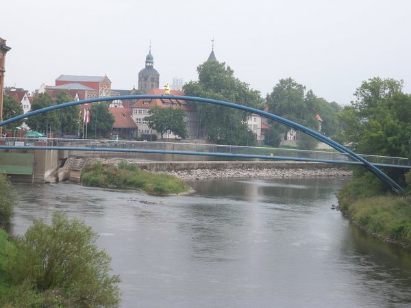 River running through Hameln