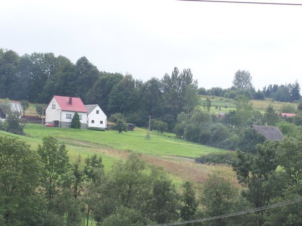 More Polish countryside near border with Slovakia