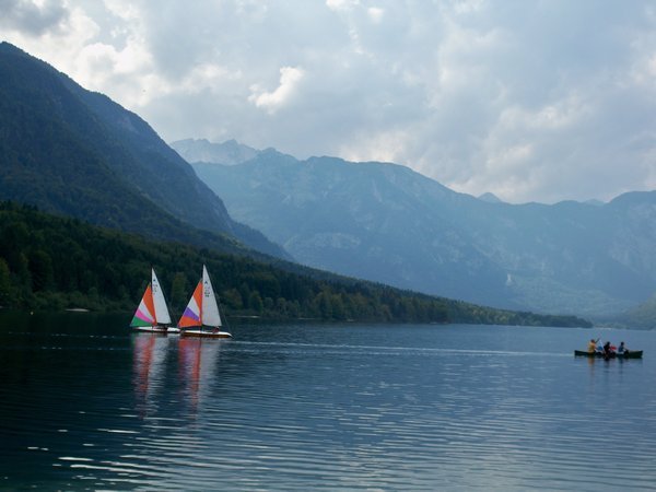 Lake Bohinj,Slovenia