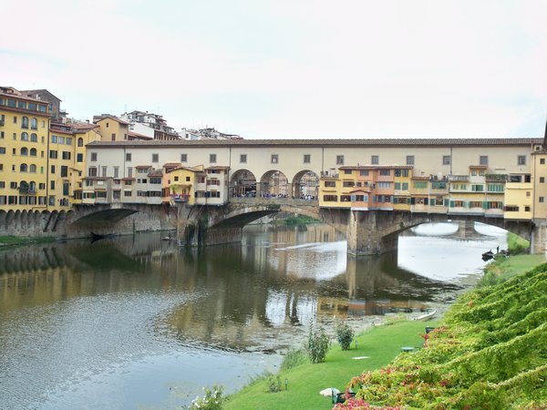The not so attractive river through Florence