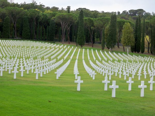 American WW2 cemetary outside Florence