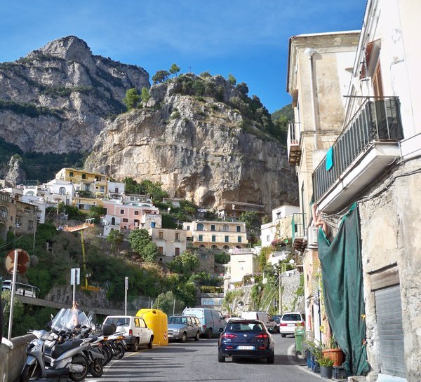 They build where they can in Positano