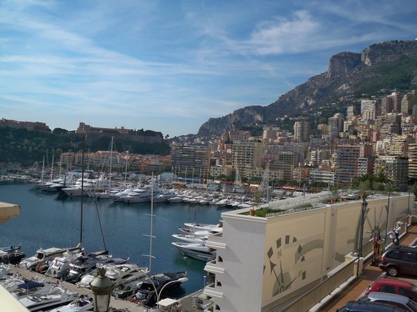 View towards the palace,Monaco