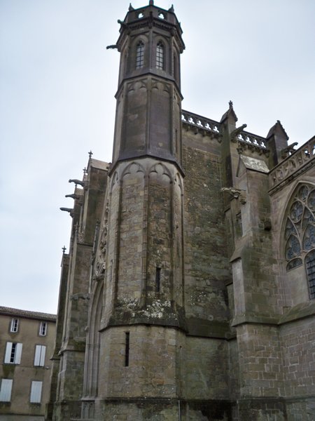 The cathedral exterior,La Cite
