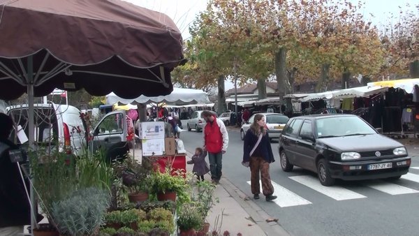 Market day at St- Cere