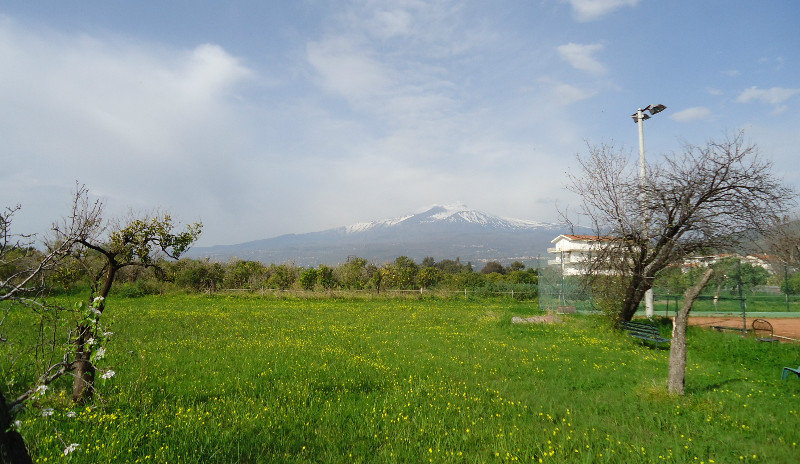 The big pussy,Mt Etna from the B&B