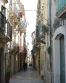 Narrow streets of the old city
