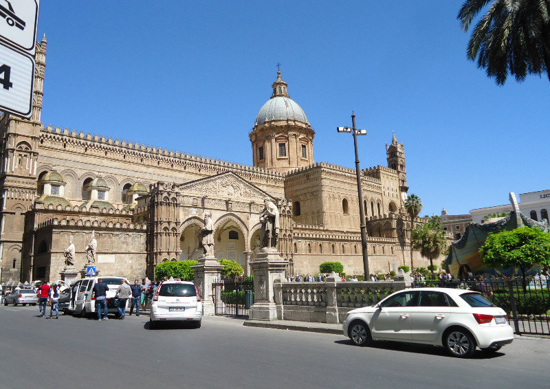 Palermo Cathedral...from the outside
