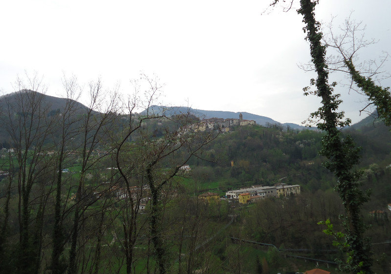 Mountainside village