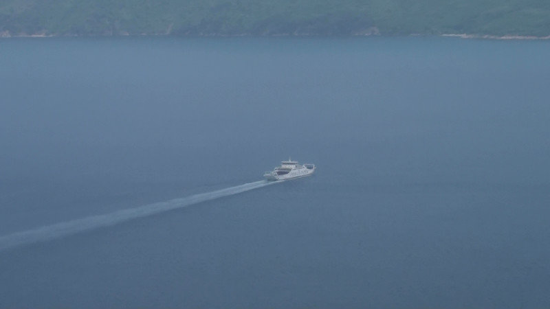 Ferry on its way to Cres Island