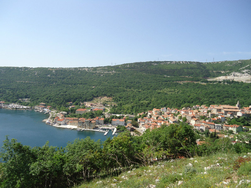 Croatian Riviera from near Rijeka