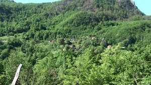 Hillside village in Republika Srpska,Bosnia