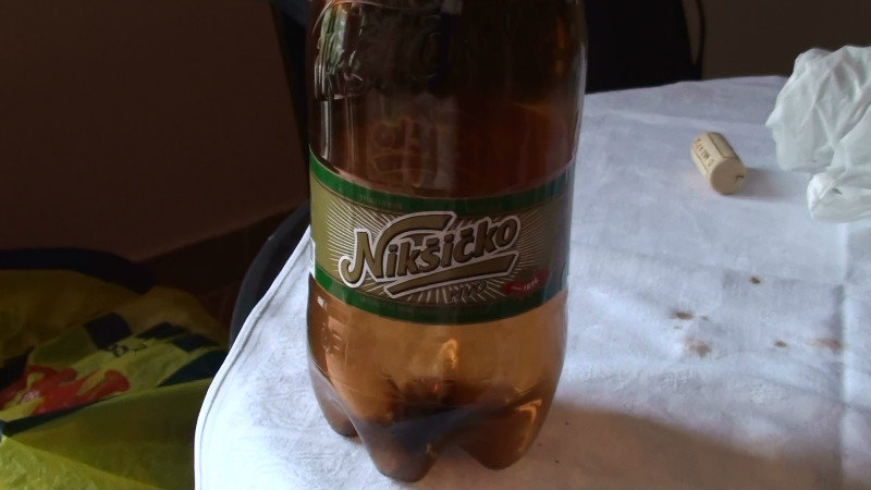 Two litres of Niksicko....beer that is!