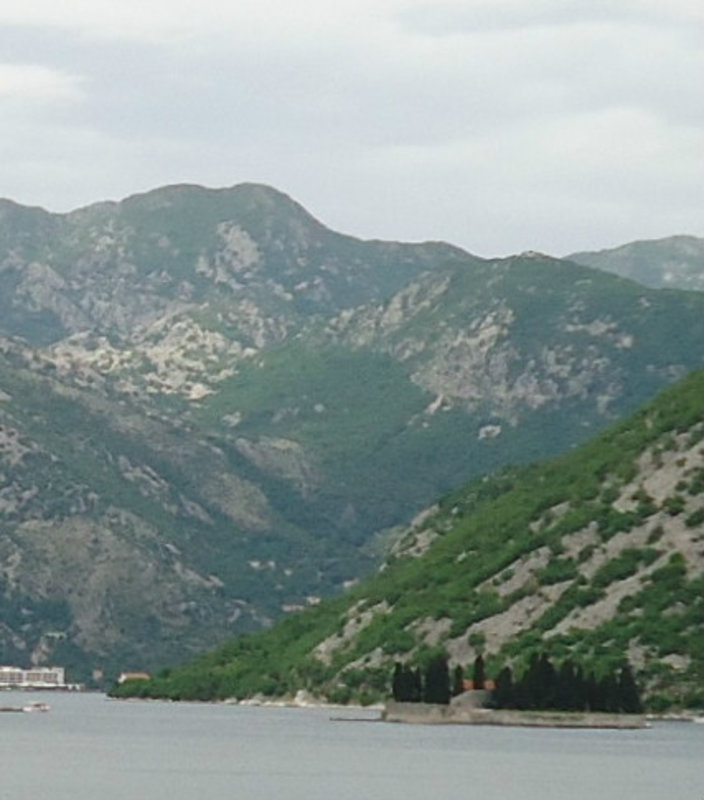 The majestic mountains,Kotor Bay