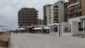 The better looking part of the beach promenade,Durres