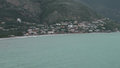 Town of Himare on the Albanian coast