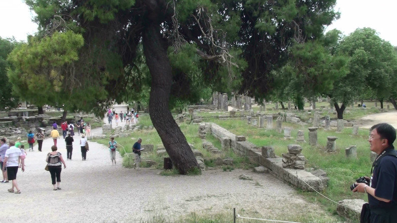 Entrance to the Ancient Olympia site