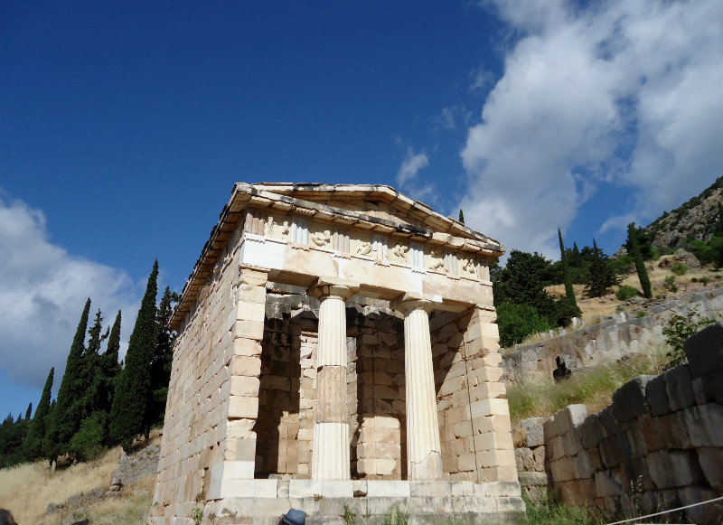 Treasury of Athens,Delphi