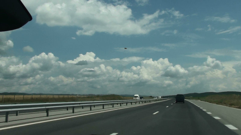 Highway east to the Black Sea