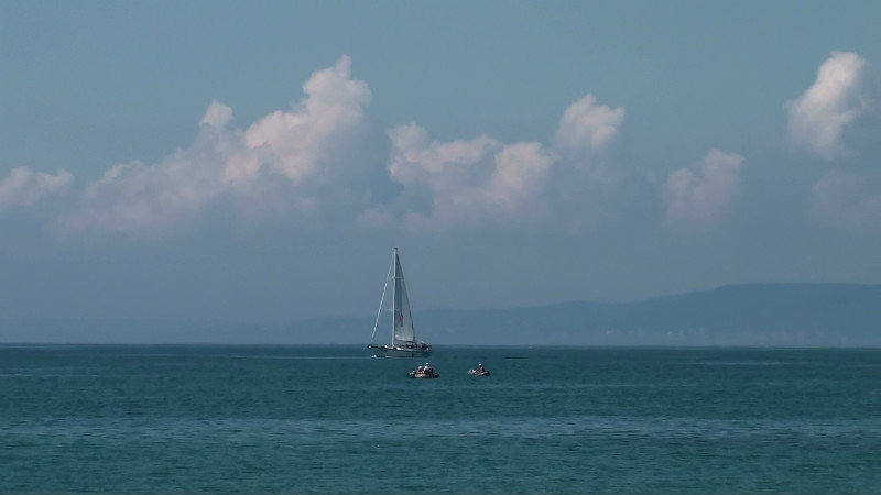 A sail on the Black Sea