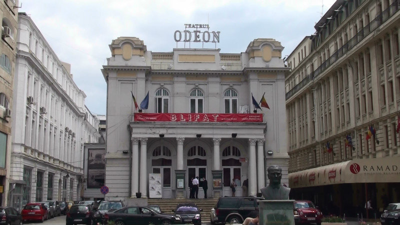 Theatre district,Bucharest