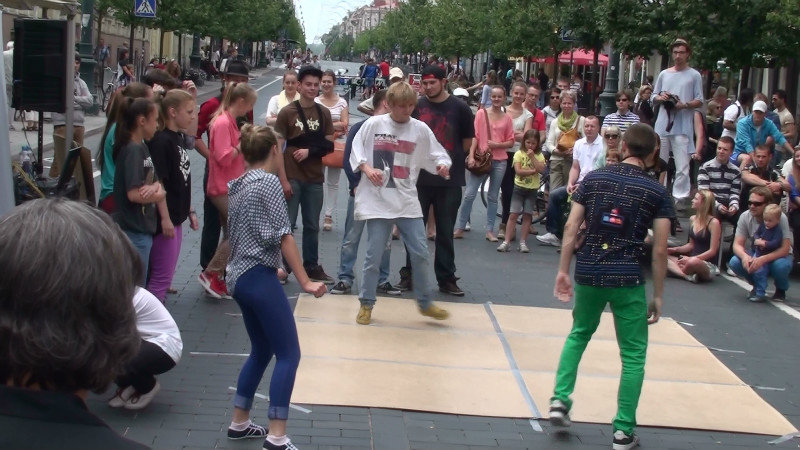 Break dancing,Vilnius