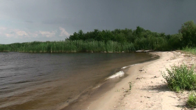 The lake beach at Alatskivi