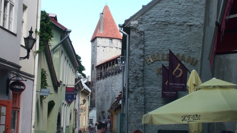 Classic view,Old Town,Tallinn