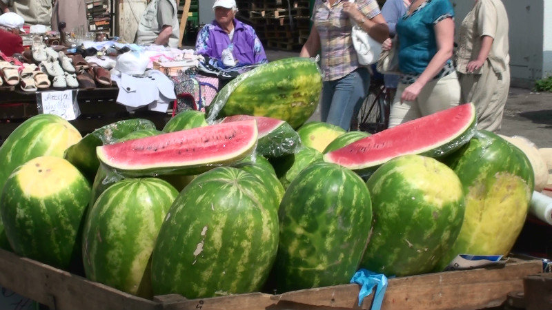 Water melons of the bigger size,Riga