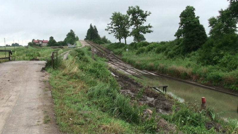 The Elblag canal incline out of action