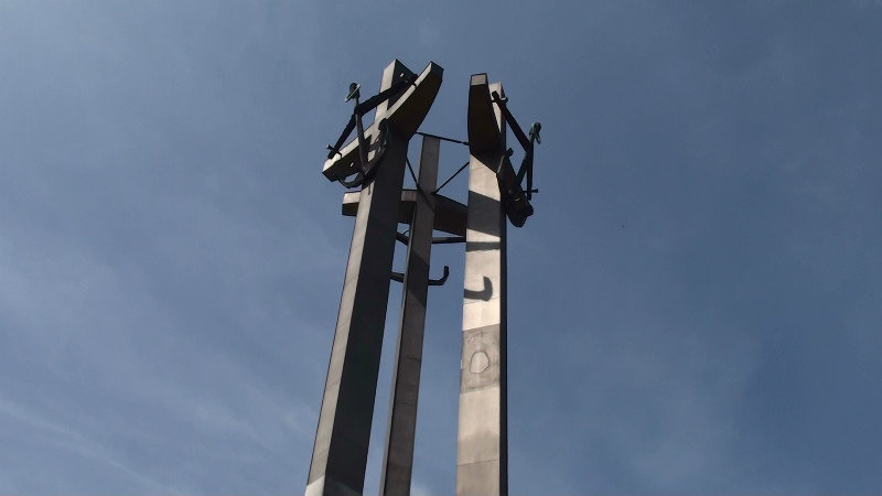 Memorial to Fallen Shipyard Workers,Gdansk