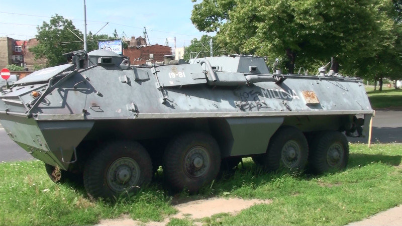 Tank used to quell the protesters