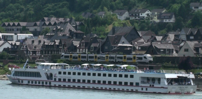 Another cruise boat,Rhine River