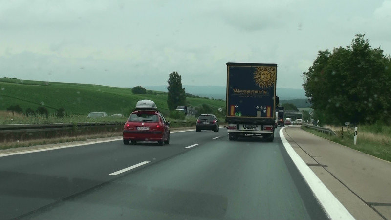 Another truck on the Autobahn #3
